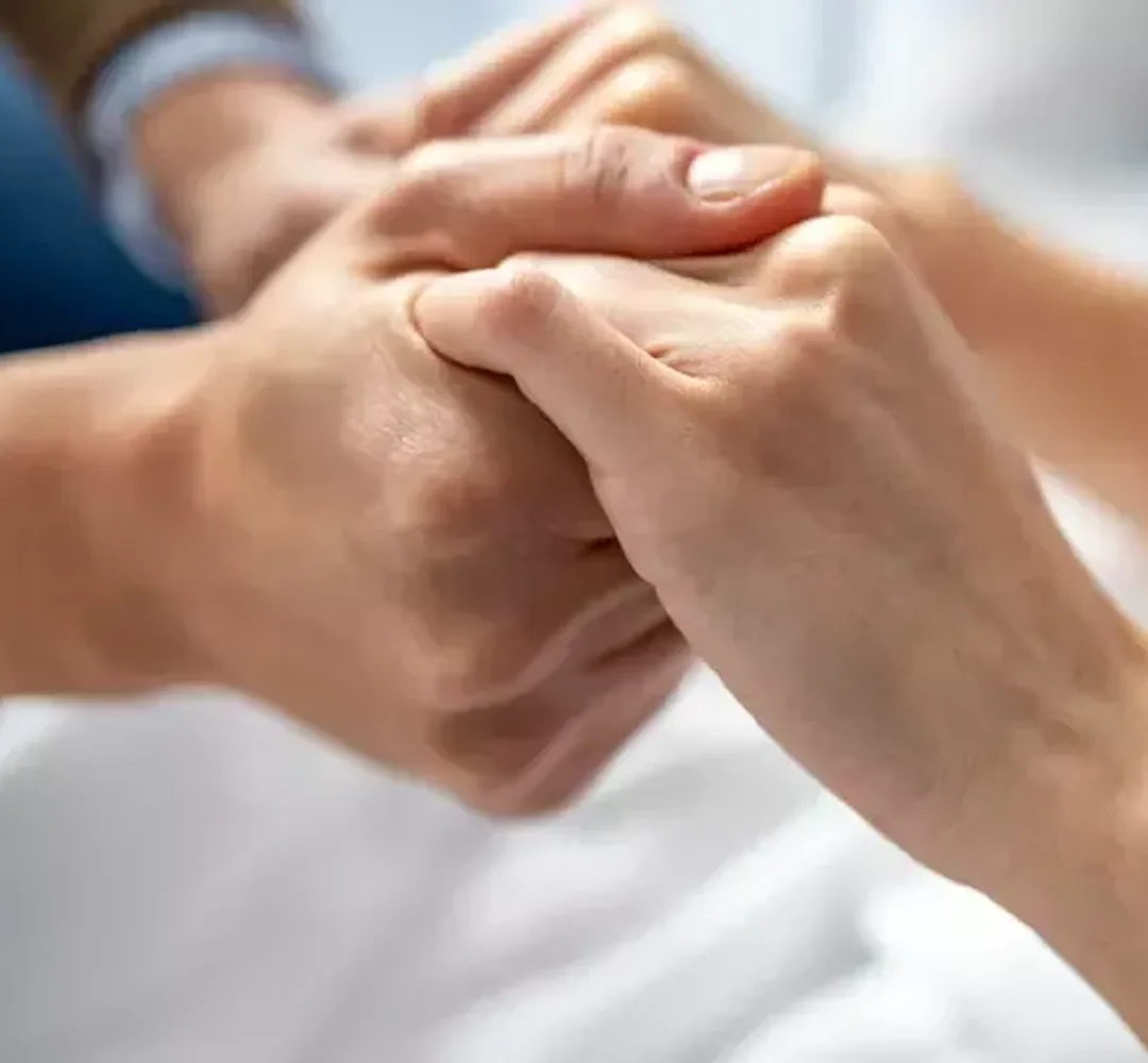 Holding hands