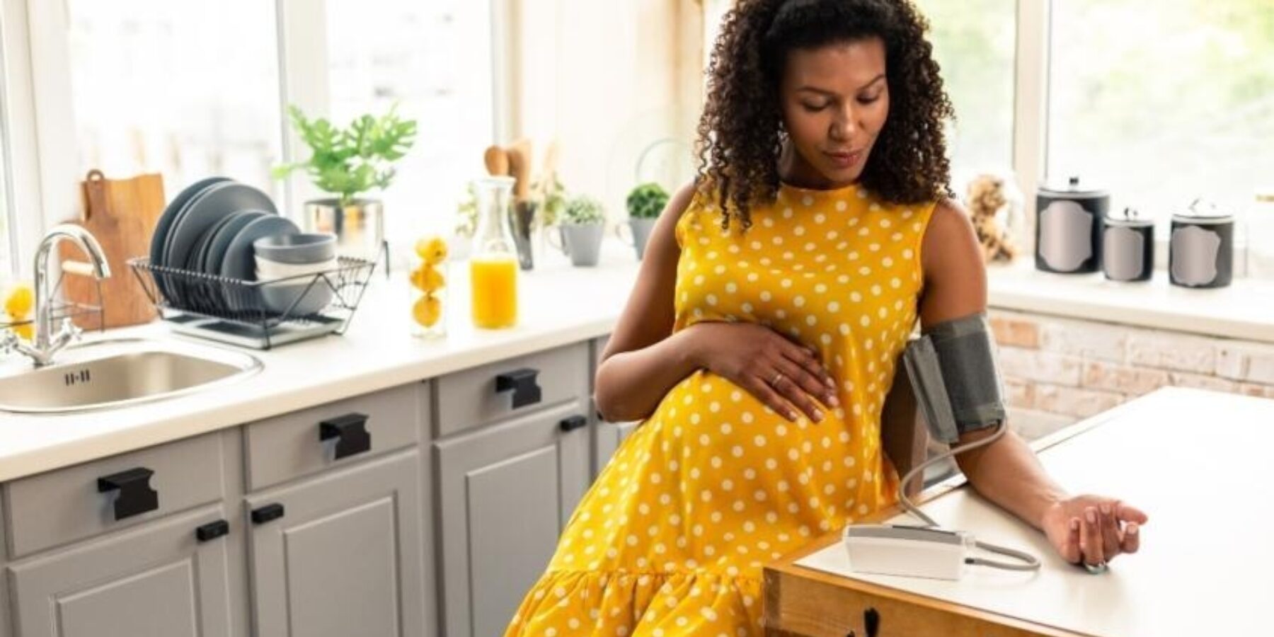 Blood pressure cuff pregnant