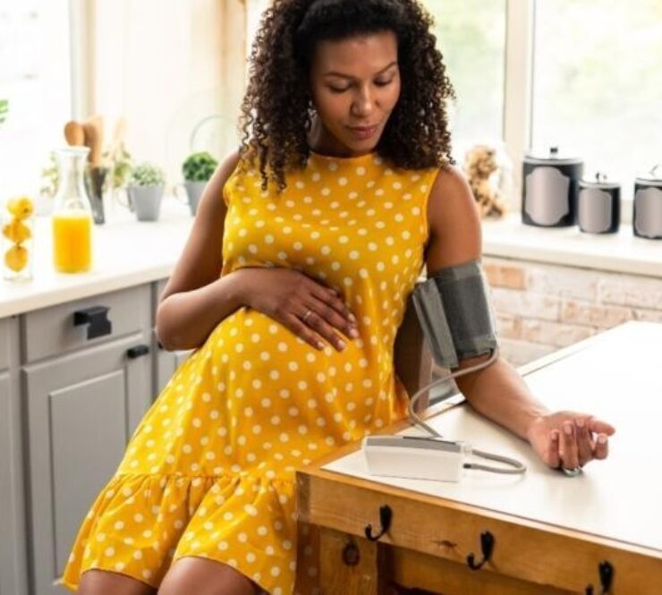 Blood pressure cuff pregnant